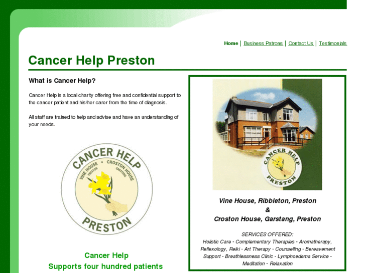 www.cancerhelppreston.co.uk