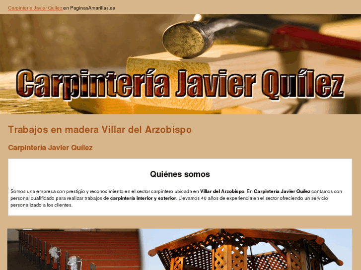 www.carpinteriajavierquilez.es