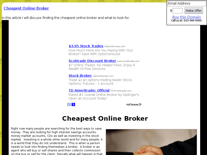 www.cheapestonlinebroker.com