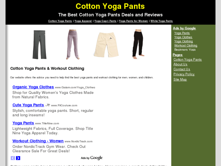 www.cottonyogapants.com