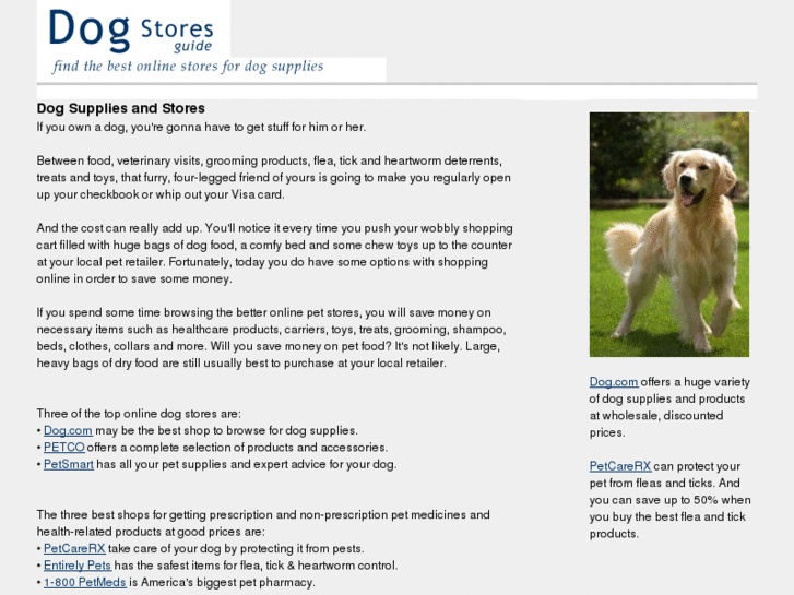 www.dogstoresguide.com