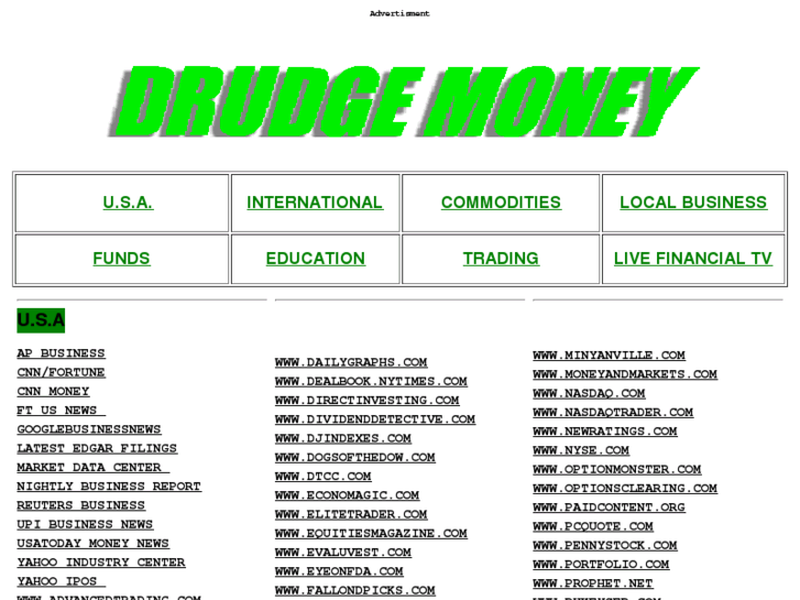 www.drudgemoney.com