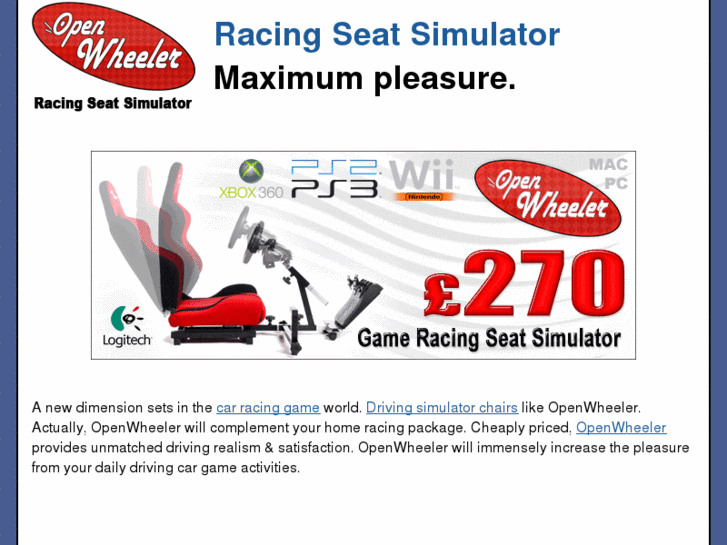 www.gameracingseatsimulator.com