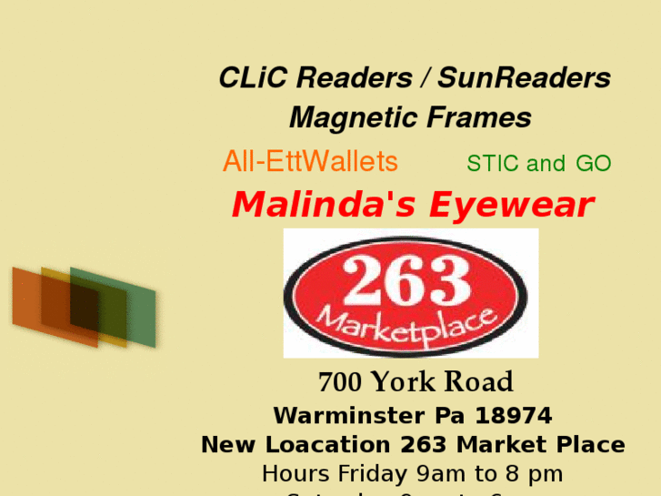 www.malindaseyewear.com