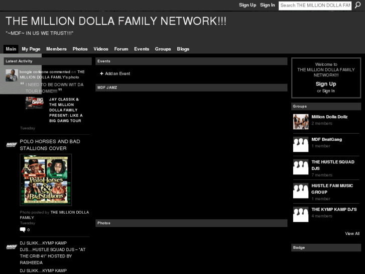 www.milliondollafamily.com