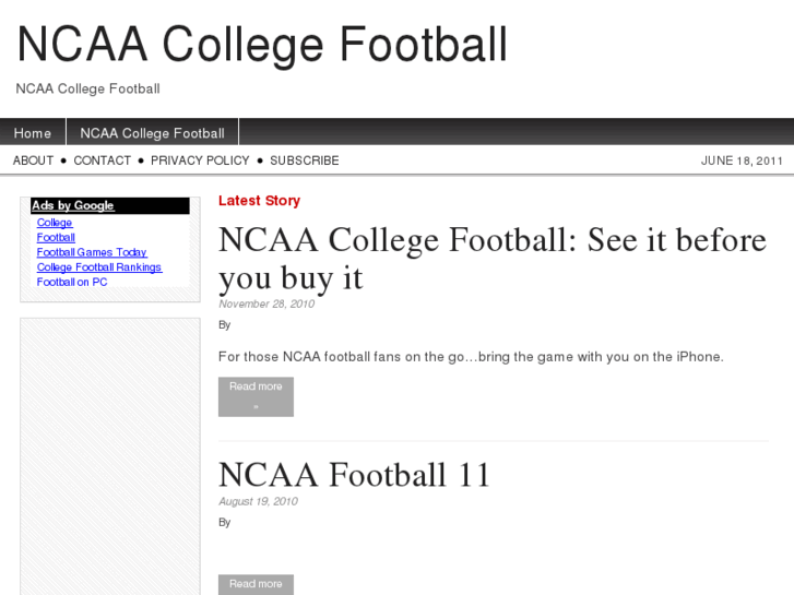 www.ncaacollegefootball.net