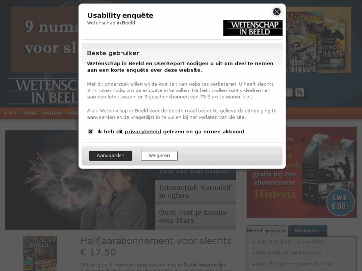www.wetenschapinbeeld.nl