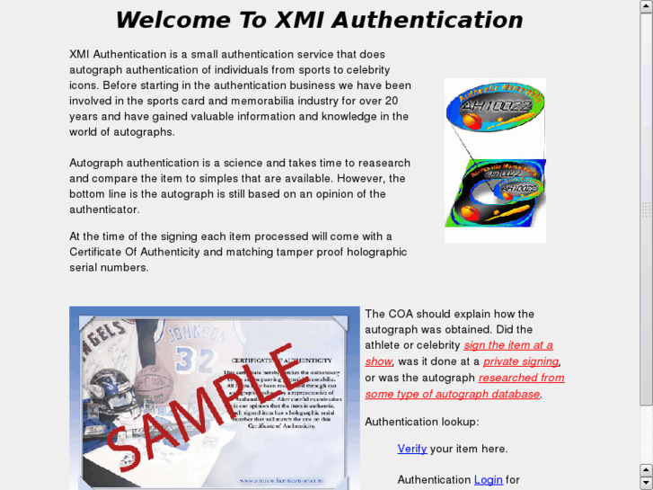 www.xmiauthentication.com