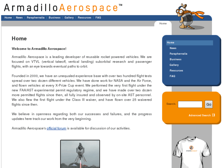 www.armadilloaerospace.com