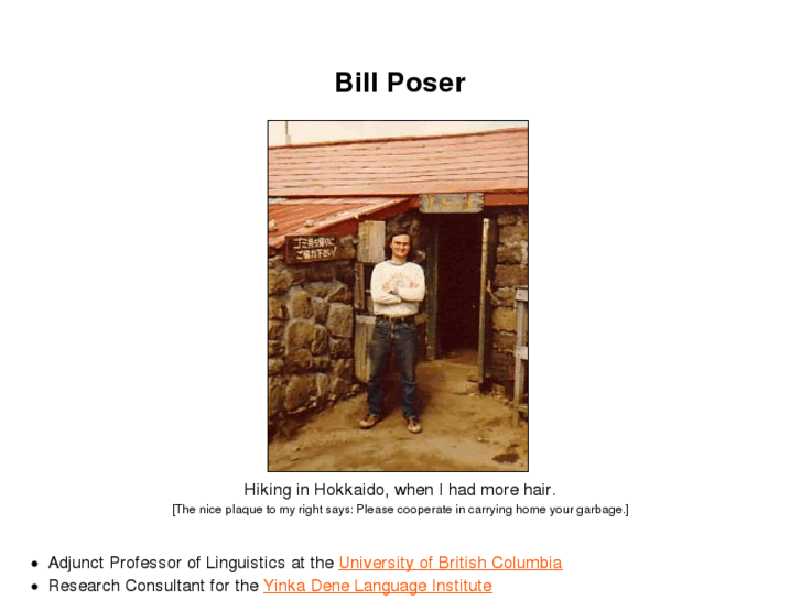 www.billposer.org