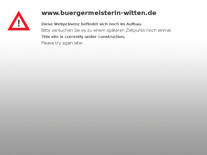 www.buergermeisterin-witten.de