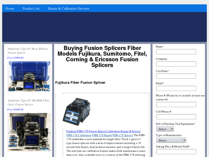 www.buyingfusionsplicers.com