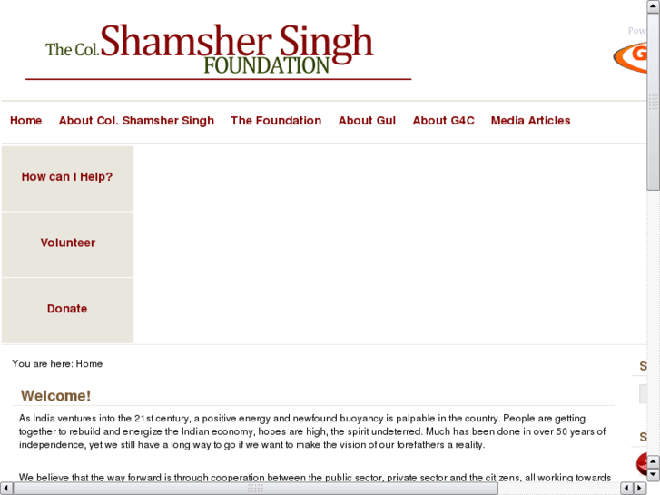 www.colshamshersingh.org