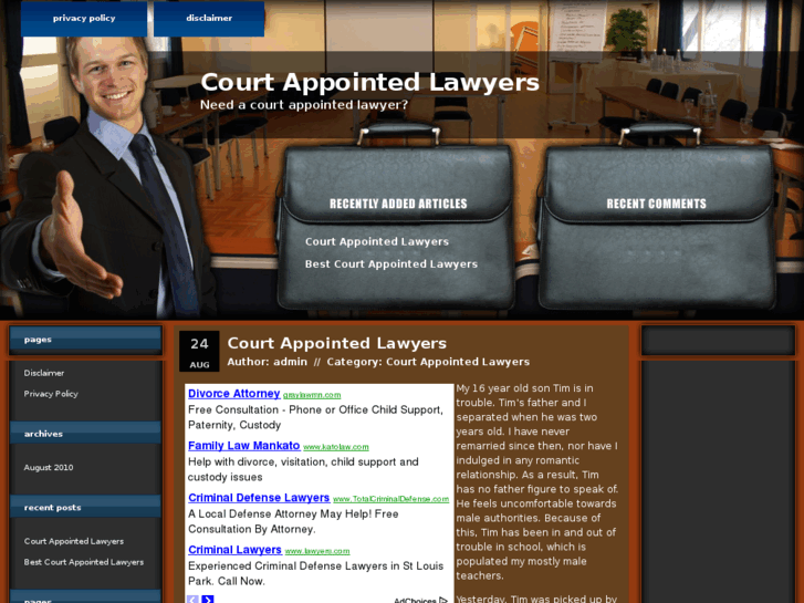 www.courtappointedlawyers.org