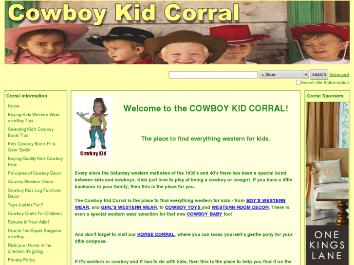 www.cowboykidcorral.com