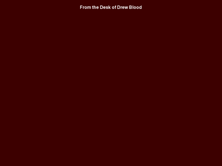 www.drewblood.com