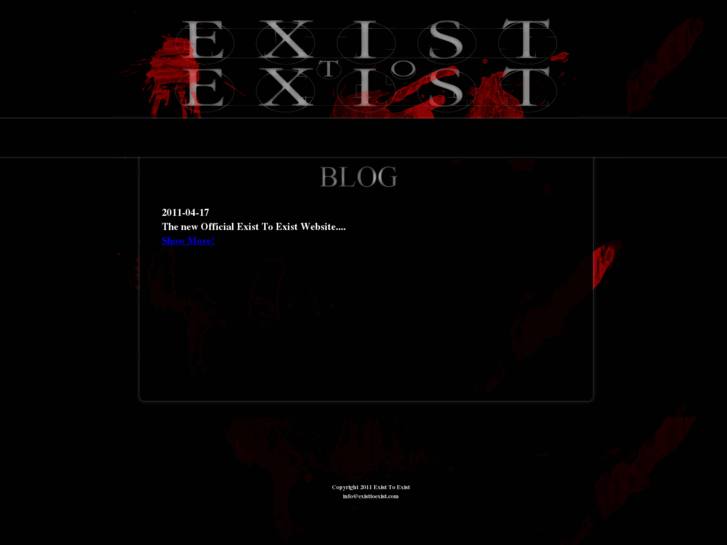 www.existtoexist.com