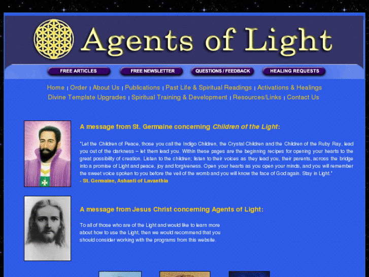 www.agentsoflight.net