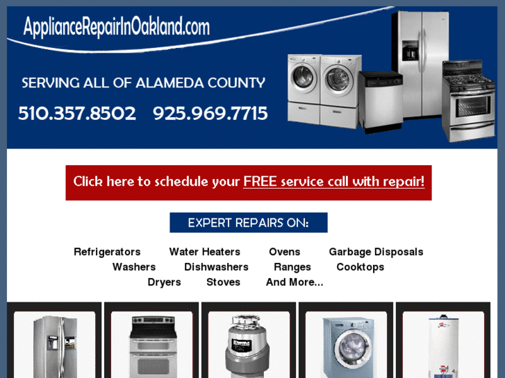 www.appliancerepairinoakland.com