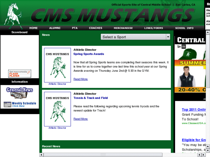 www.cmsmustangs.com