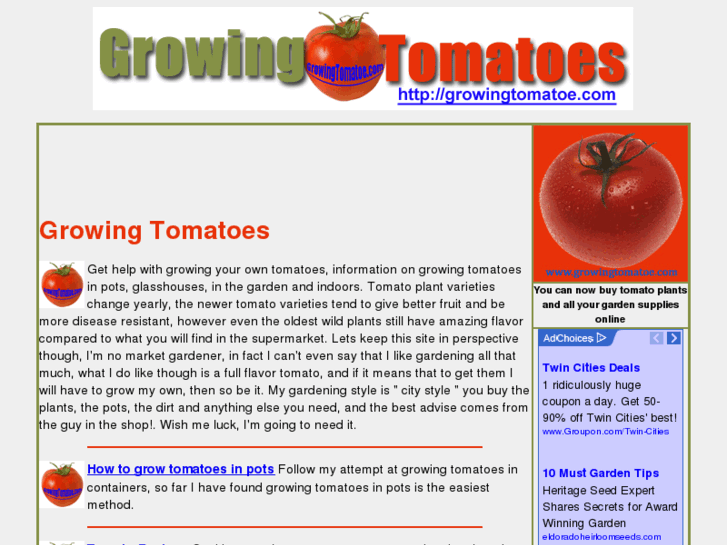 www.growingtomatoe.com