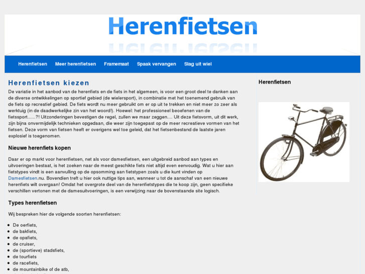 www.herenfietsen.nu