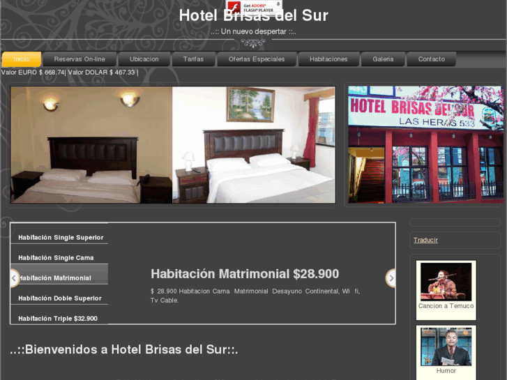 www.hotelbrisasdelsur.cl