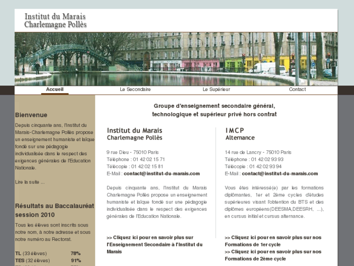 www.institut-du-marais.com