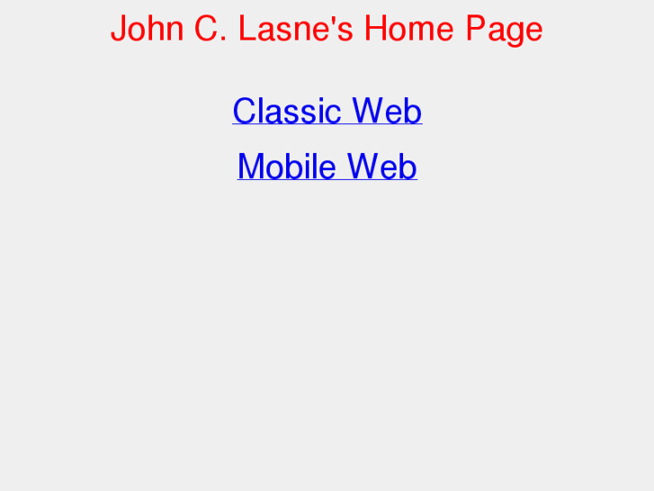 www.johnlasne.com