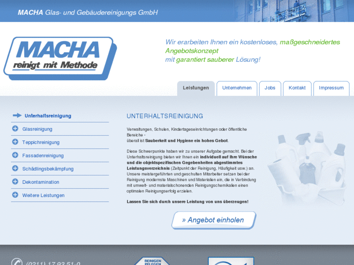 www.macha-gebaeudereinigung.de