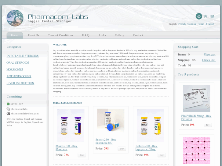 www.pharmacomstore.com