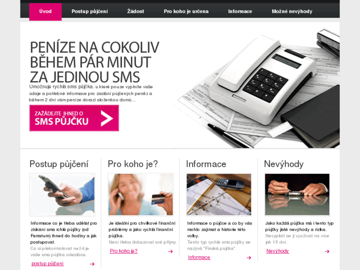 www.sms-pujcka-online.cz