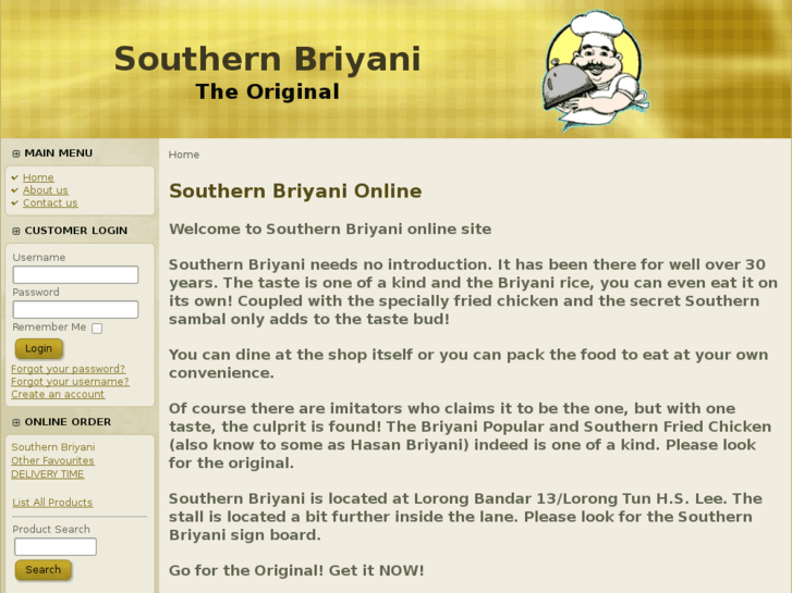 www.southernbriyani.com