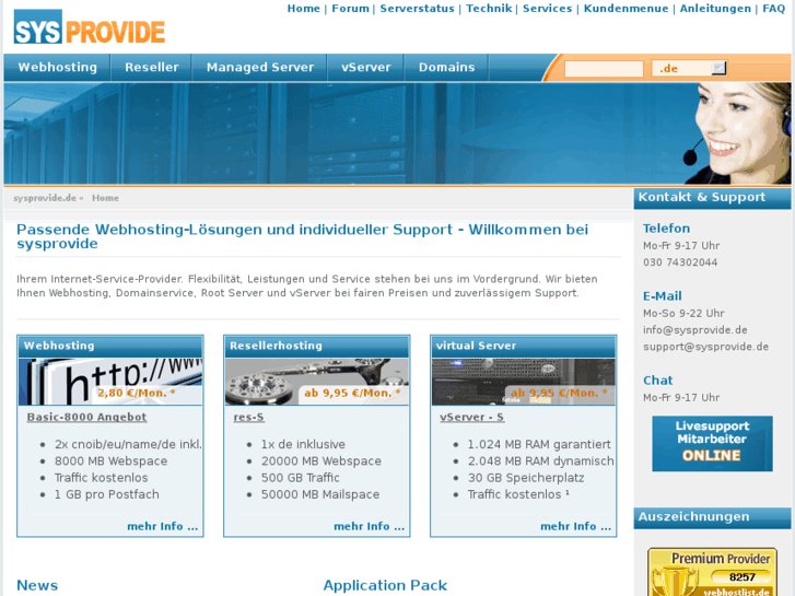 www.sysprovide.org