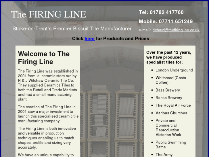 www.thefiringline.co.uk