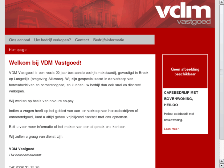 www.vdm-vastgoed.nl