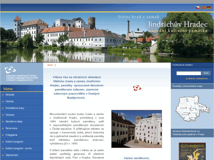 www.zamek-jindrichuvhradec.eu