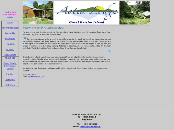 www.aotealodge.com