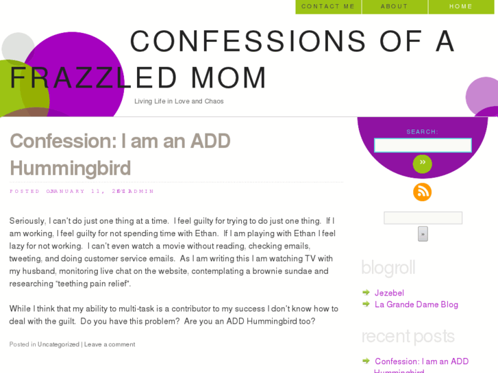 www.confessionsofafrazzledmom.com