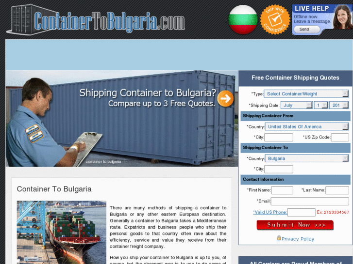 www.containertobulgaria.com