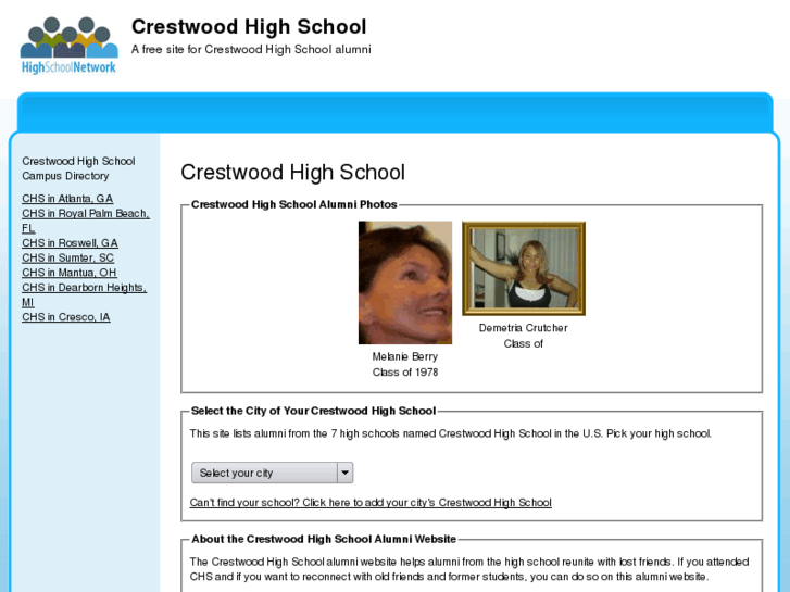 www.crestwoodhighschool.net