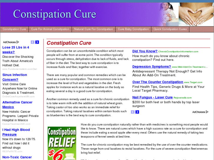 www.curetoconstipation.com