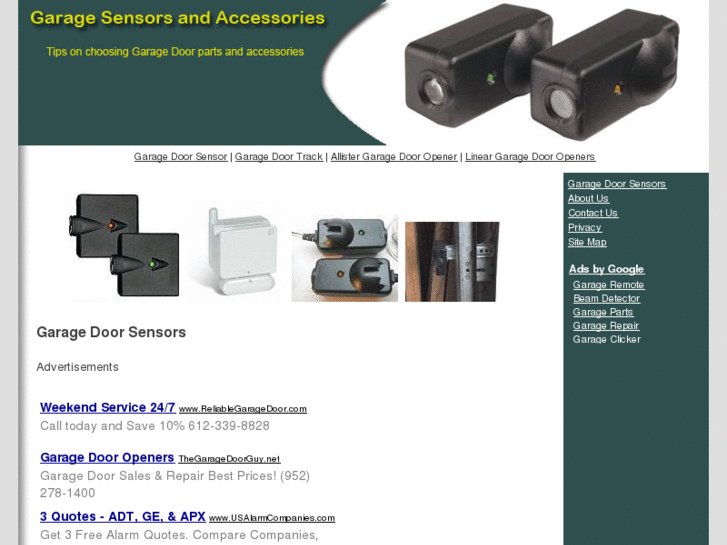 www.garagedoorsensors.org