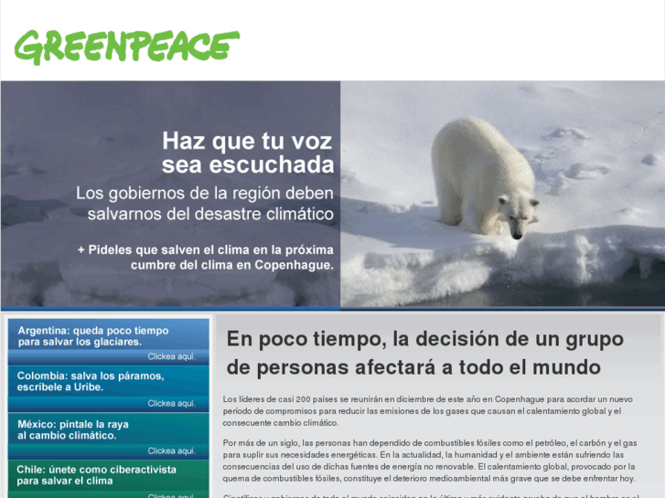 www.greenpeacela.org