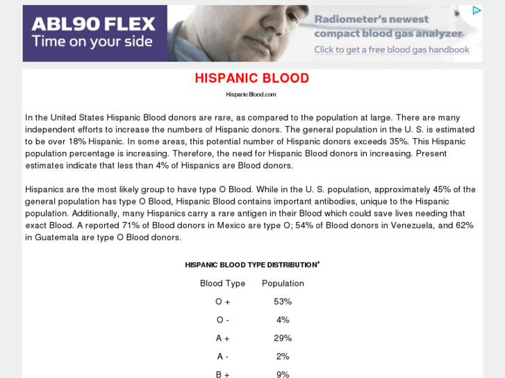 www.hispanicblood.com