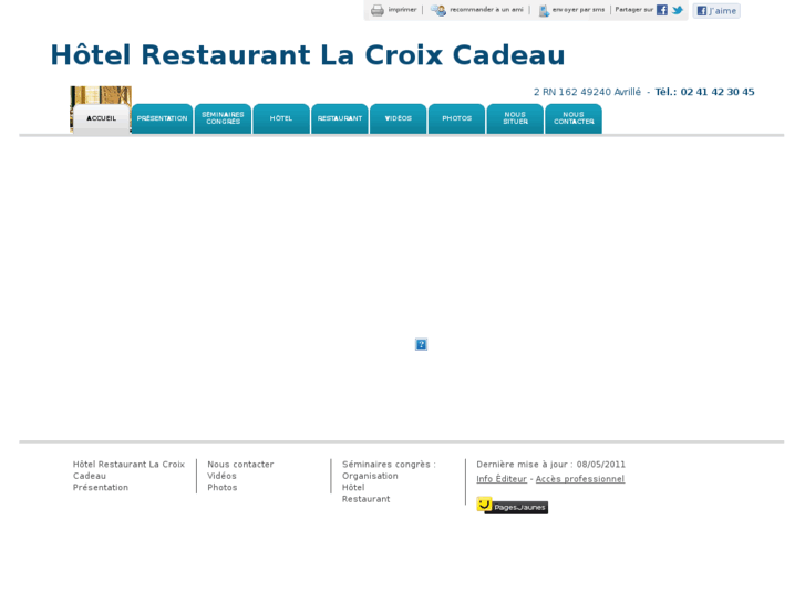 www.hotelrestaurantlecavier.com