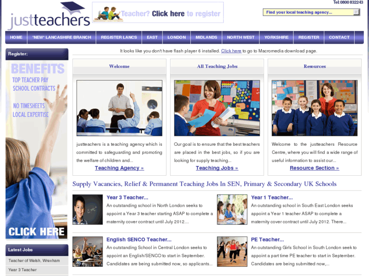 www.justteachers.co.uk