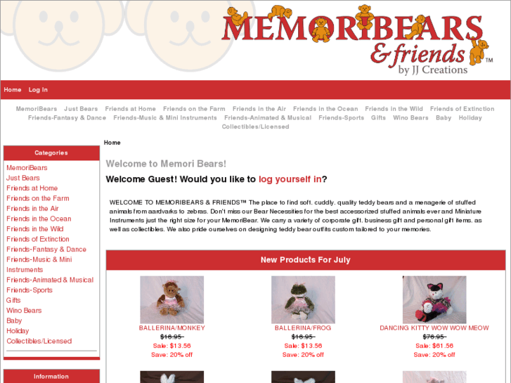 www.memoribears.com