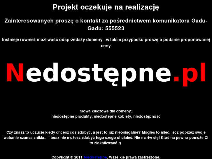 www.niedostepne.pl