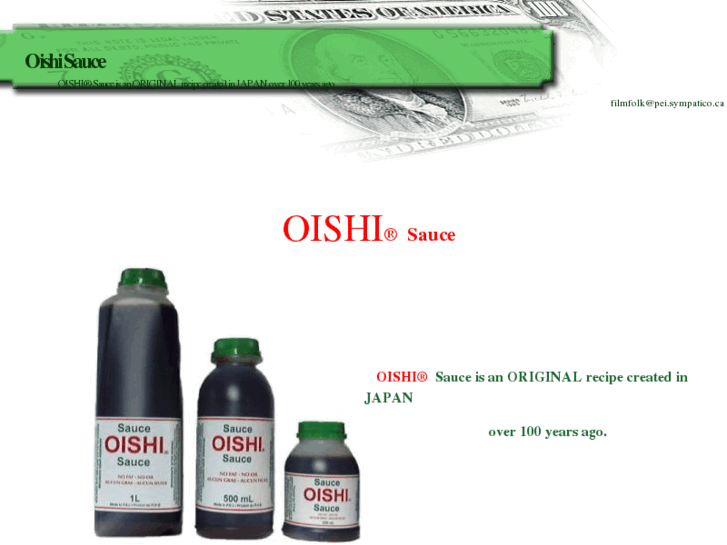 www.oishisauce.com